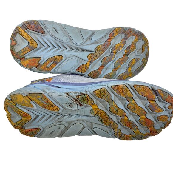 Hoka One One Clifton 8 Baby Lavendar‎ Green 1119394  Powersteps Insoles 10.5 - Picture 6 of 14